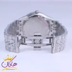 قفل ساعت مچی سیکو مردانه فلزی نقره ای صفحه مشکی G31622/3