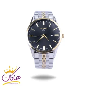 ساعت عقربه ای سیکو مردانه فلزی صفحه مشکی G31622/7