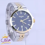 نمای نزدیک ساعت مچی سیکو مردانه فلزی صفحه آبی G31628/5
