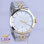 صفحه ساعت مچی سیکو مردانه فلزی نقره ای طلایی G31628/6