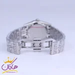 قفل ساعت مچی سیکو زنانه فلزی نقره ای صفحه آبی L31622/2