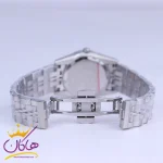 قفل ساعت مچی سیکو زنانه فلزی نقره ای صفحه مشکی L31622/3