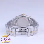 قفل ساعت مچی سیکو زنانه فلزی نقره ای طلایی صفحه سبز L31622/6