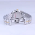 قفل ساعت سیکو زنانه فلزی نقره ای طلایی صفحه آبی L31622/8