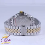 بند ساعت مچی سیکو مردانه فلزی نقره ای طلایی صفحه سبز G31628/7