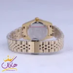 بند ساعت مچی عقربه ای سیکو زنانه فلزی طلایی L31624/8