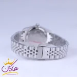 بند ساعت مچی سیکو زنانه فلزی نقره ای صفحه تیفانی L31628/2
