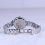 قفل ساعت مچی سولیدا زنانه فلزی نقره ای قاب شش ضلعی 5114/1