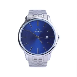 ساعت مچی سولیدا مردانه فلزی نقره ای صفحه آبی G2134/2