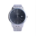 ساعت مچی سولیدا مردانه فلزی نقره ای صفحه مشکی G2134/4