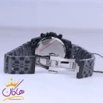 قفل ساعت مچی عقربه ای سولیدا زنانه فلزی مشکی L 2142/13