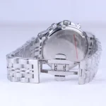 قفل ساعت مچی عقربه ای سولیدا مردانه فلزی نقره ای G 2142/2