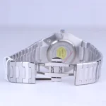 قفل ساعت مچی سولیدا مردانه فلزی نقره ای صفحه مشکی G 5117/5