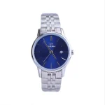 ساعت مچی سولیدا زنانه فلزی نقره ای صفحه آبی L2134/2
