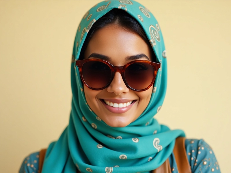 عینک زنانه قهوه ای