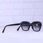 دسته عینک آفتابی بولگاری زنانه فریم مربع مشکی استیت BV 50052/1
