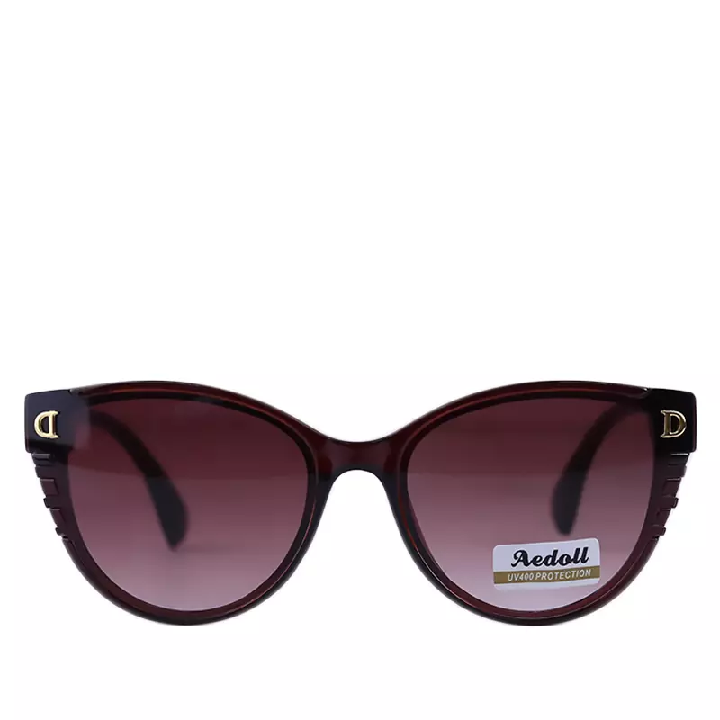 عینک آفتابی دیور زنانه فریم قهوه ای گربه ای A 2325/3 عینک آفتابی دیور زنانه فریم قهوه ای گربه ای A 2325/3