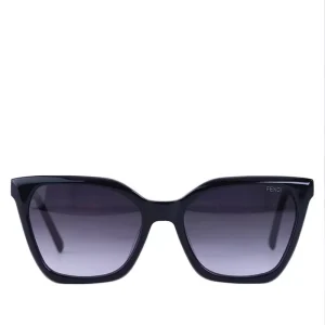 عینک آفتابی فندی زنانه فریم مشکی استیت FE 50085/1