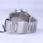 بند ساعت مچی فروچی مردانه فلزی نقره ای صفحه سبز FC 03449/05