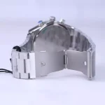 قفل ساعت مچی فروچی مردانه فلزی نقره ای صفحه سبز FC 03449/05