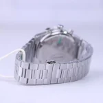 بند ساعت مچی فروچی مردانه فلزی نقره ای صفحه مشکی FC 03503/01