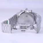 قفل ساعت مچی فروچی مردانه فلزی نقره ای صفحه مشکی FC 03503/01