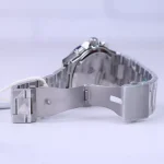 قفل ساعت مچی فروچی مردانه فلزی نقره ای صفحه سرمه ای FC 03530/02