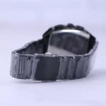 بند ساعت مچی فروچی مردانه فلزی قاب مربع مشکی FCF 03375 FM2