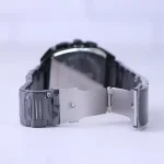قفل ساعت مچی فروچی مردانه فلزی قاب مربع مشکی FCF 03375 FM2