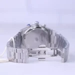 قفل ساعت مچی فروچی مردانه فلزی نقره ای صفحه سرمه ای FC 03503/02