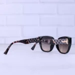 دسته عینک آفتابی گوچی زنانه مشکی فریم مربع 9710/4