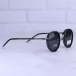 عدسی عینک آفتابی ماتریکس فریم گرد تمام مشکی P 1916/2