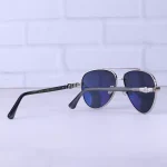 دسته عینک آفتابی میباخ مردانه فریم خلبانی نقره ای M 310 BL /2