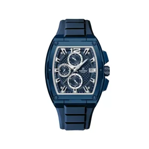 ساعت مچی نیوی فورس مردانه قاب مستطیل آبی کرنوگراف NF 8050/4