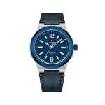 ساعت مچی عقربه ای نیوی فورس مردانه بند چرم سرمه ای 9233/3