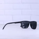 دسته عینک آفتابی اوگا پلاریزه فریم مستطیل مشکی 78050/1