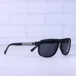 عدسی عینک آفتابی اوگا فریم مشکی مستطیل پلاریزه D 2418 P/1