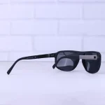 دسته عینک آفتابی اوگا فریم مشکی مستطیل پلاریزه D 2418 P/1