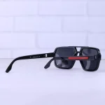 دسته عینک آفتابی مردانه پرادا فریم مربع مشکی P 8304/2