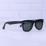 عدسی عینک آفتابی ری بن فریم ویفرر تمام مشکی RB 2140 F /2