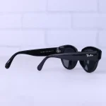 دسته عینک آفتابی زنانه ری بن فریم ویفرر شیشه مشکی RB 2192-F/2