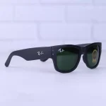 عدسی عینک آفتابی ری بن شیشه سبز فریم مربع RB 4164/2