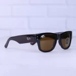 عدسی عینک آفتابی ری بن فریم مربع قهوه ای RB 4164/3