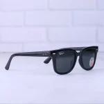 عدسی عینک آفتابی ری بن زنانه فریم ویفرر پلاریزه مشکی RB 4323/1