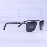 عدسی عینک آفتابی مردانه ری بن فریم سفید پلاریزه RB 4347/2