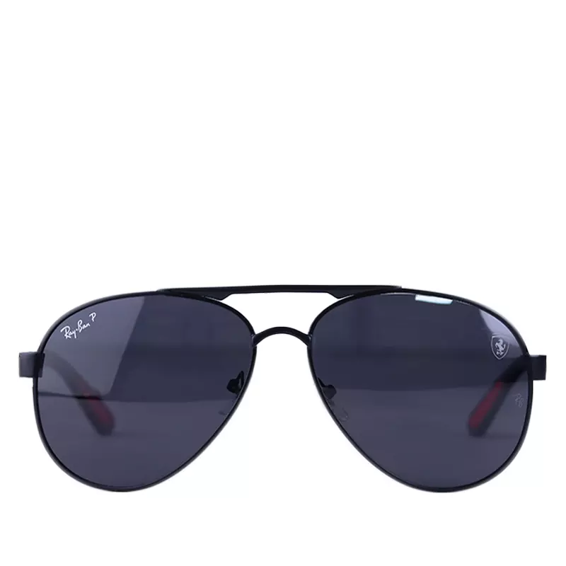 عینک آفتابی ری بن فراری مشکی پلاریزه RB 43888/1