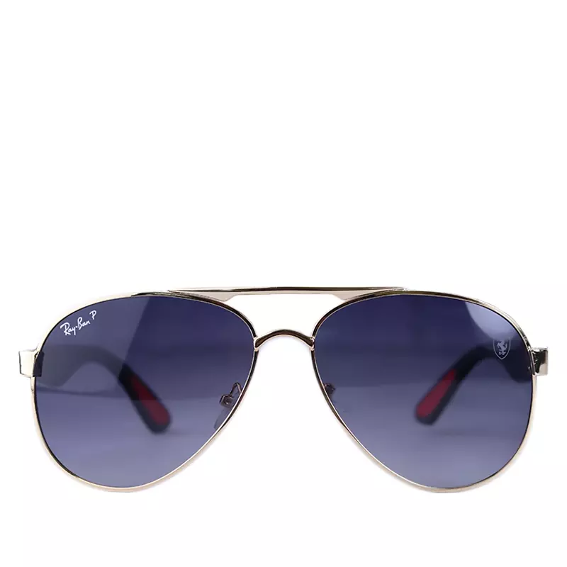 عینک آفتابی ری بن فراری فریم طلایی پلاریزه RB 43888/2 عینک آفتابی ری بن فراری فریم طلایی پلاریزه RB 43888/2