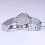 قفل ساعت مچی عقربه ای سولیدا زنانه فلزی نقره ای طلایی L2134/7