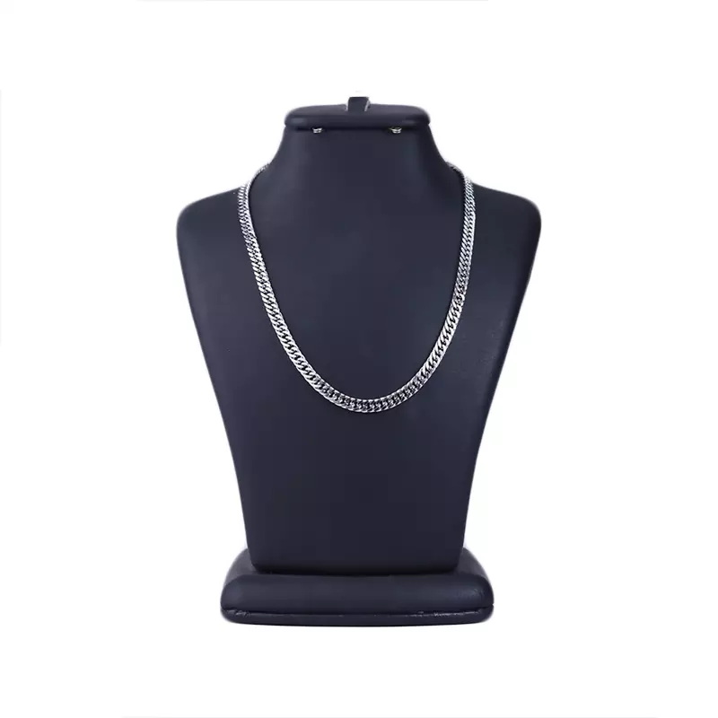 زنجیر استیل مردانه نقره ای کارتیر ریز زنجیر استیل مردانه نقره ای کارتیر ریز