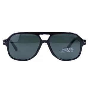 عینک آفتابی تام فورد مردانه فریم مشکی پلاریزه 5737/1